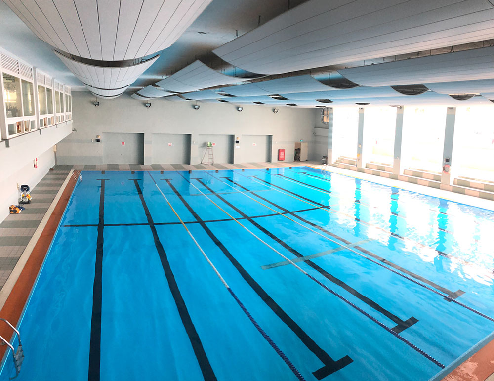 leisure centre swimming pool